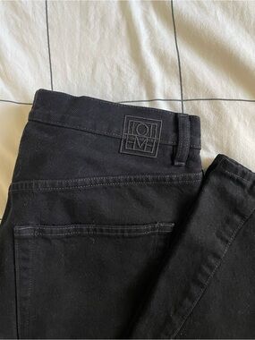 Women’s Straight Leg, TOTEME, Casual Black Jeans